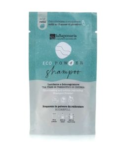 SHAMPOO ECO-POWDER LUCIDANTE E SEBOREGOLATORE la saponaria
