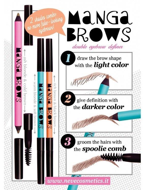 MATITA SOPRACCIGLIA DOPPIA PUNTA – CASTANO EBANO e NERO - immagine 5