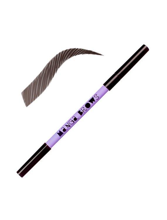 MATITA SOPRACCIGLIA DOPPIA PUNTA – CASTANO EBANO e NERO - immagine 2