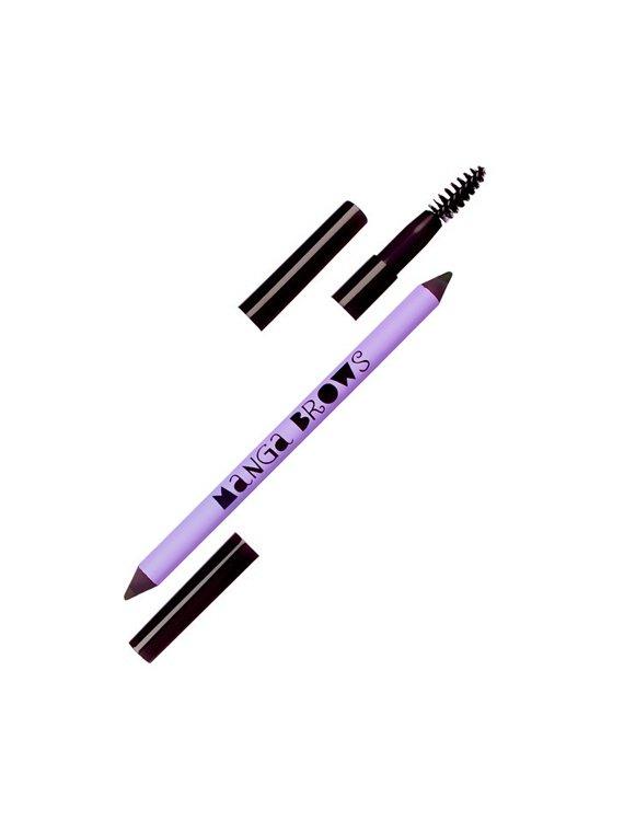 MATITA SOPRACCIGLIA DOPPIA PUNTA – CASTANO EBANO e NERO - immagine 3