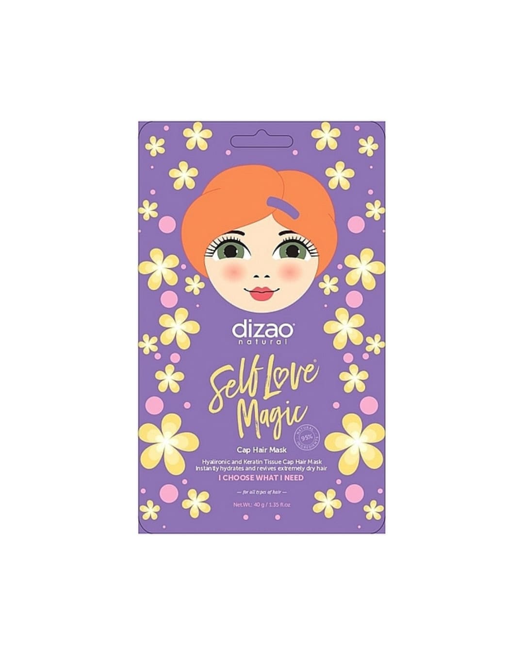 MASCHERA IN TESSUTO PER CAPELLI dizao - immagine 2