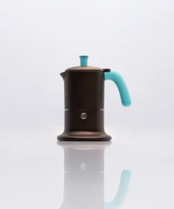 Caffettiera “Angelina Made in Italy” – Moka Adatta a Induzione 6 tazze