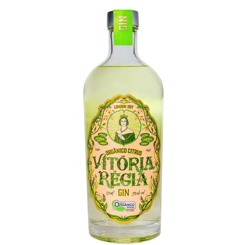 Gin Vitoria Regia Organic Citrus cl 70 New World