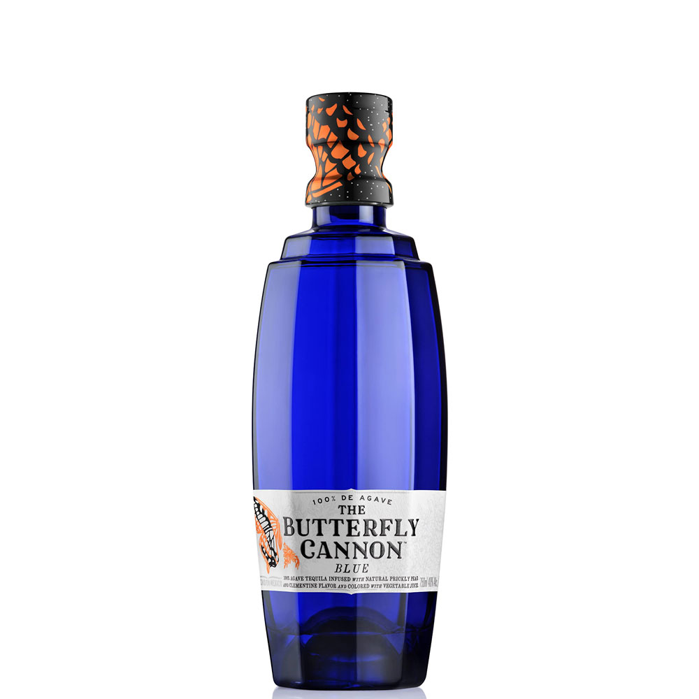 Tequila Butterfly Cannon Blue 100% Agave cl 50