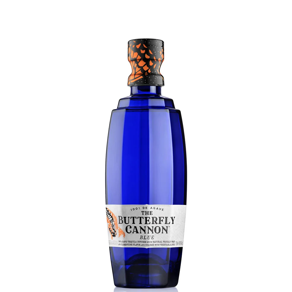 Tequila Butterfly Cannon Blue 100% Agave cl 50 - immagine 2