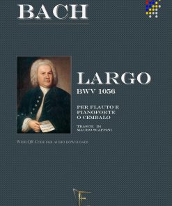 LARGO BWV 1056 PER FLAUTO E PIANOFORTE