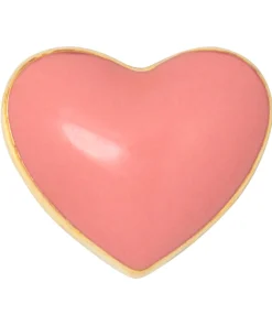 Lulu Copenhagen Orecchino Love U Corallo Placcato Oro