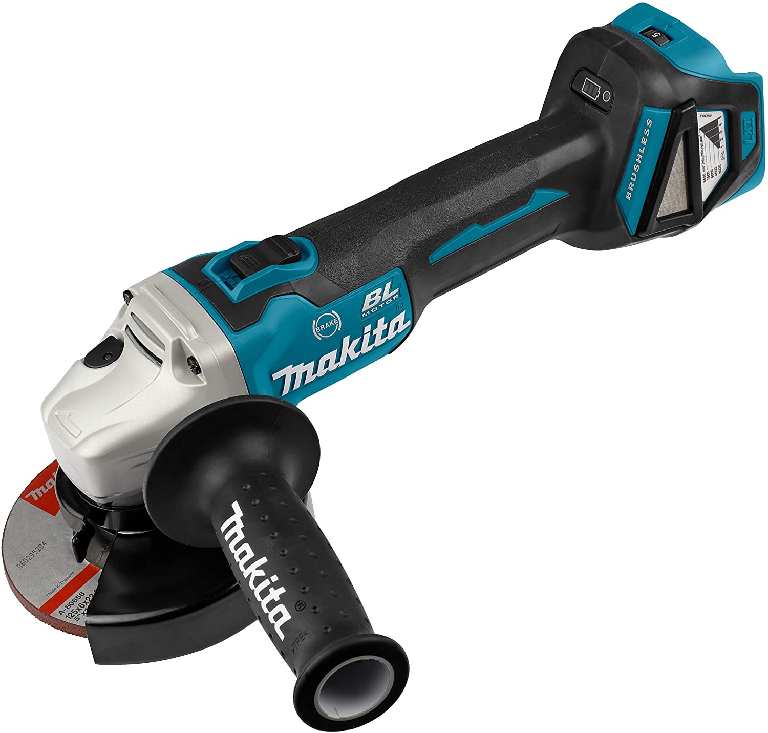 Makita SMERIGLIATRICE 18V DGA513ZJ SOLO CORPO MACCHINA E VALIGETTA - immagine 3
