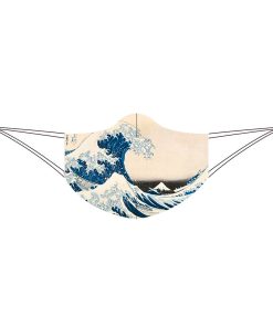 Mascherina Loqi lavabile ‘The Great Wave’ Hokusai