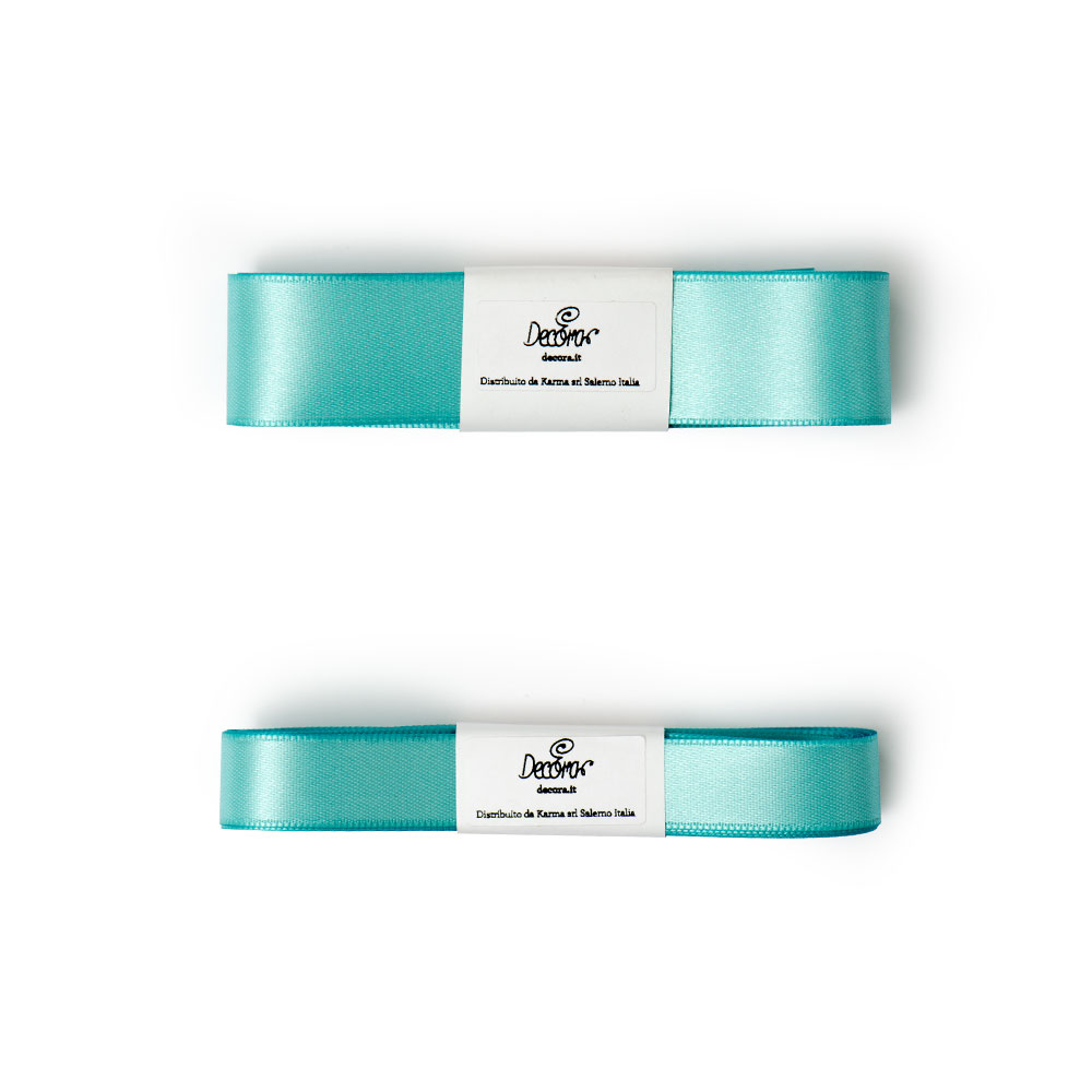 Nastro in Raso Alto cm 2,5Hx3 metri – Turchese - immagine 6