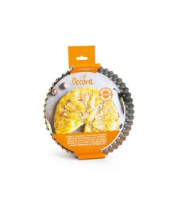 Stampo tondo per Quiches & Crostate – fondo staccabile cm 28