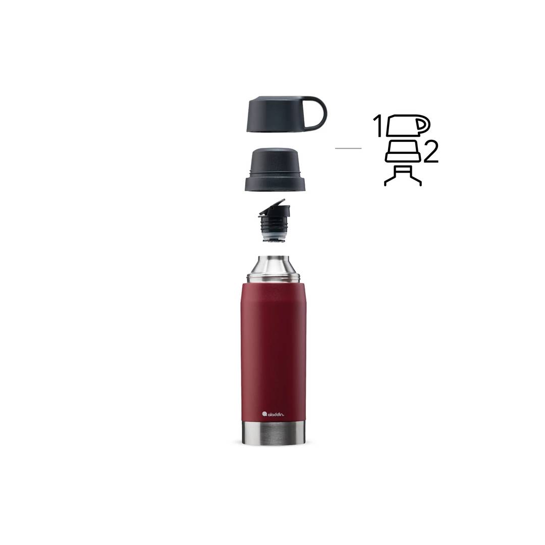 Thermos “CityPark Thermavac™” con Bicchiere Doppio – 1,1 litro Rosso scuro - immagine 4