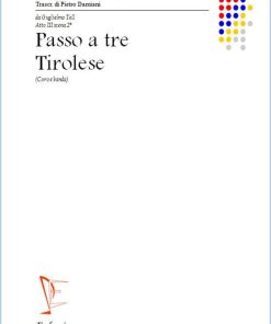 PASSO A TRE – TIROLESE