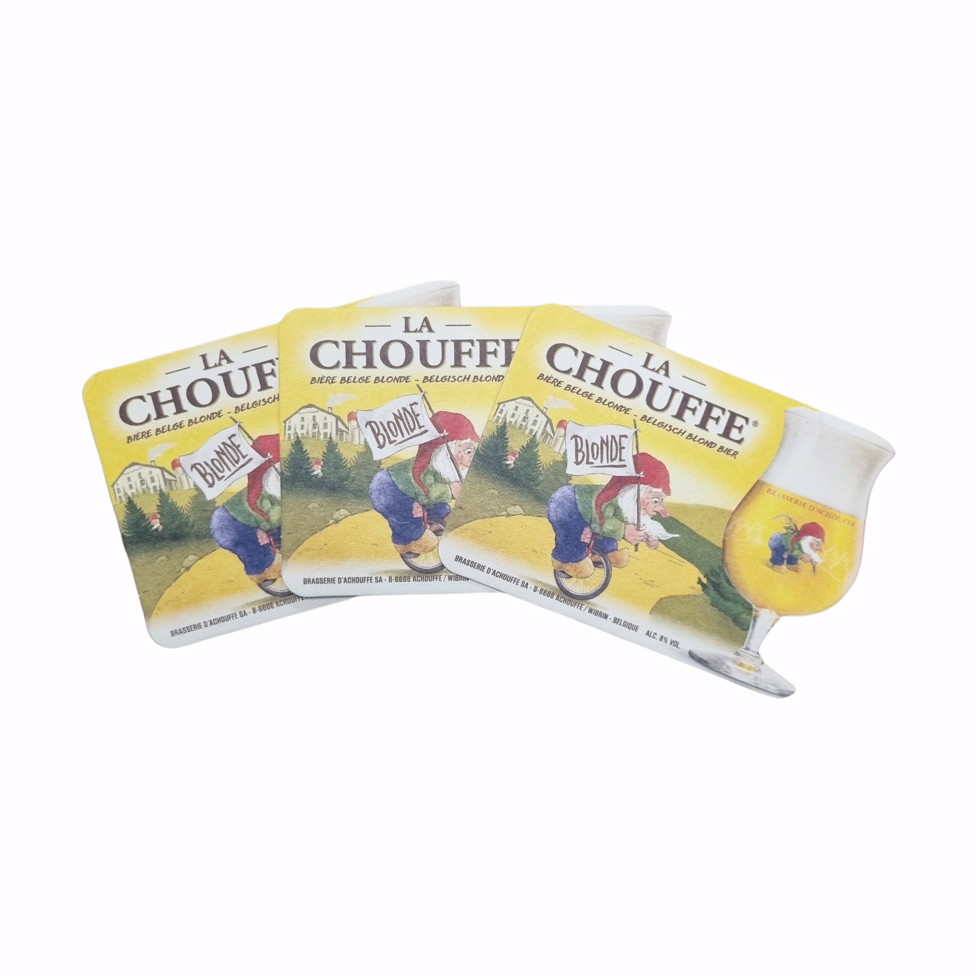 Sottobicchieri La Chouffe X 100 pz