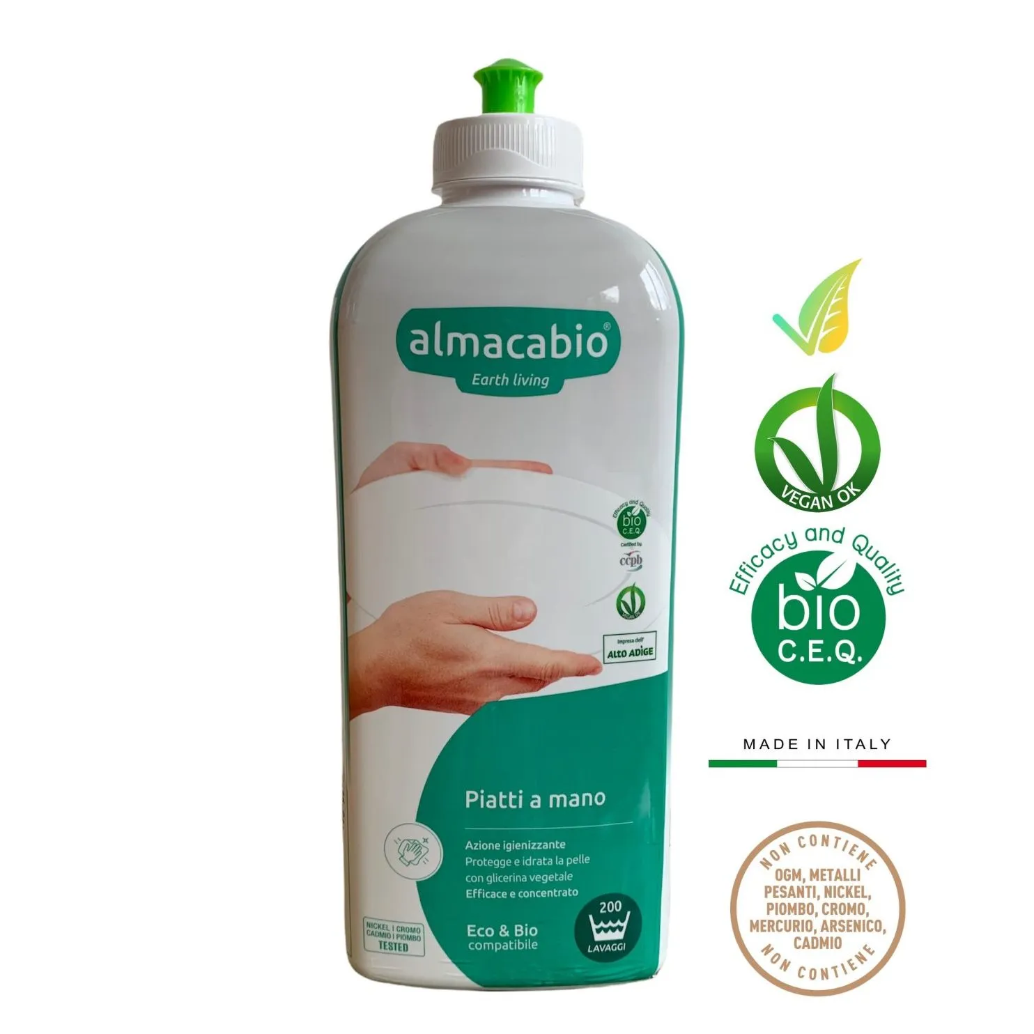 Sapone Piatti a Mano Biologico