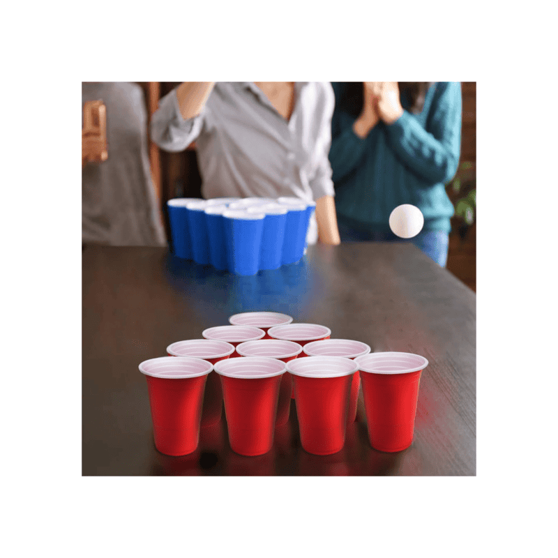 Gioco BeerPong – 24 bicchieri e 24 palline – Giochi per Bere - immagine 4