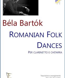 ROMANIAN FOLK DANCES SUITE PER CLARINETTO E CHITARRA