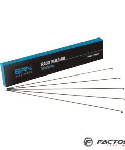 Raggi ruota bicicletta in acciaio zincati misura 305 x 2 mm con nipples