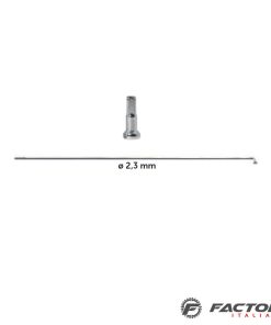 Raggio ruota bicicletta in acciaio 264 x 2.3 mm