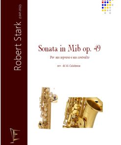SONATA IN MIb OP. 49 PER DUE SAX