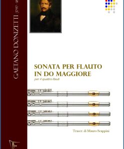SONATA PER FLAUTO IN DO MAGGIORE – PER 4 FLAUTI