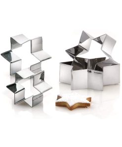 Taglia Biscotto in acciaio inox – Stella 6 punte cm 6
