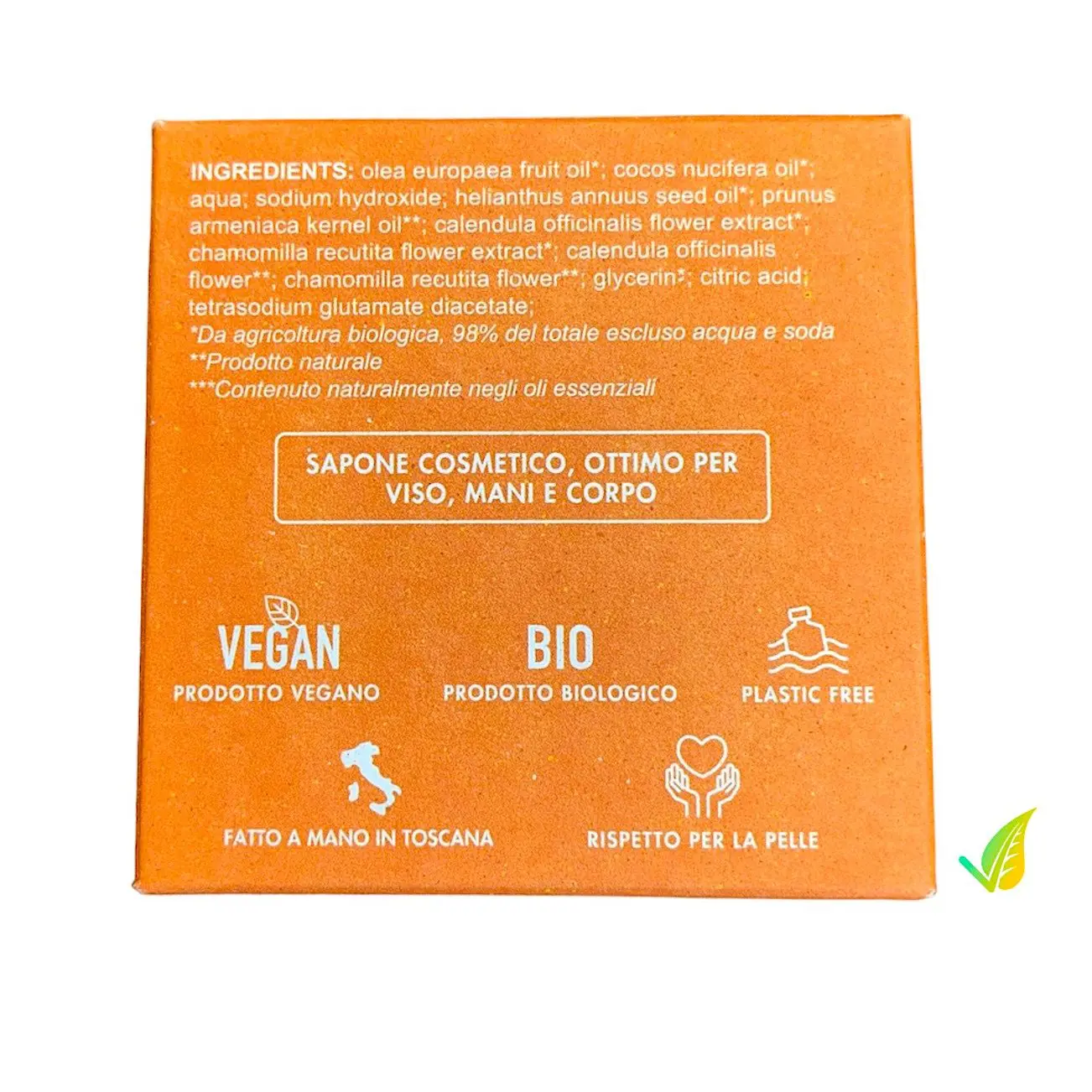 Sapone Camomilla e Calendula Biologico 100g - immagine 9