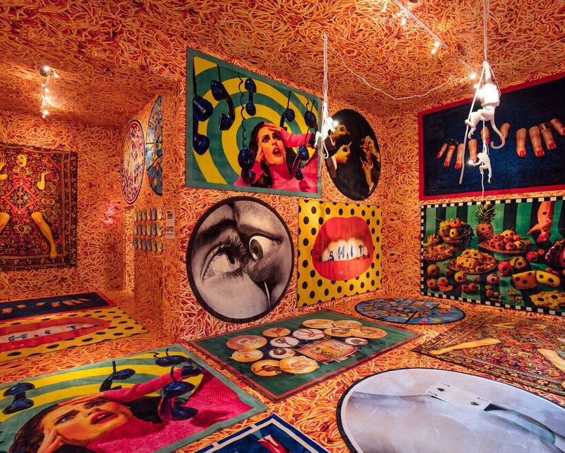 Seletti Tappeto Toiletpaper Eye Mouth - immagine 5