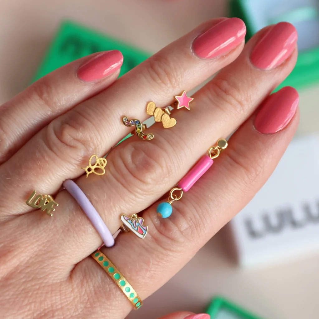 Lulu Copenhagen Orecchino Sneaker Placcato Oro - immagine 8