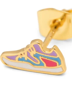 Lulu Copenhagen Orecchino Sneaker Placcato Oro