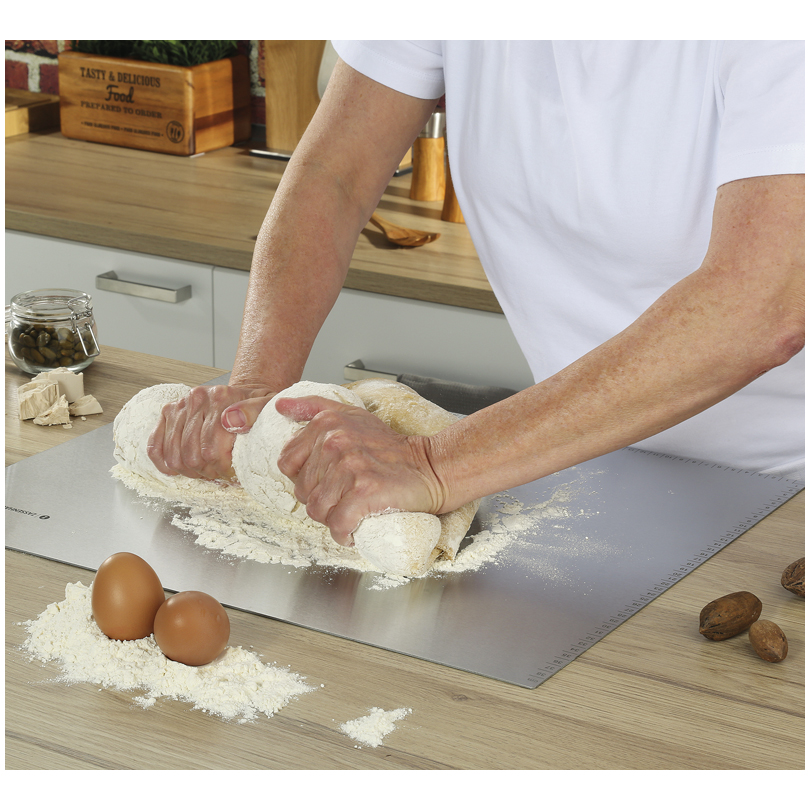 Asse per Pasta / Spianatoia in Acciaio Inox – Rettangolare cm 60×50