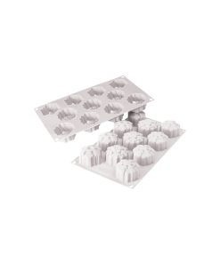Stampo in Silicone Mini Tortini “Snowflakes” I Fiocchi di Neve – Silikomart