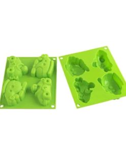 Stampo in Silicone 4 Mini Tortini “Happy Racing” – Silikomart