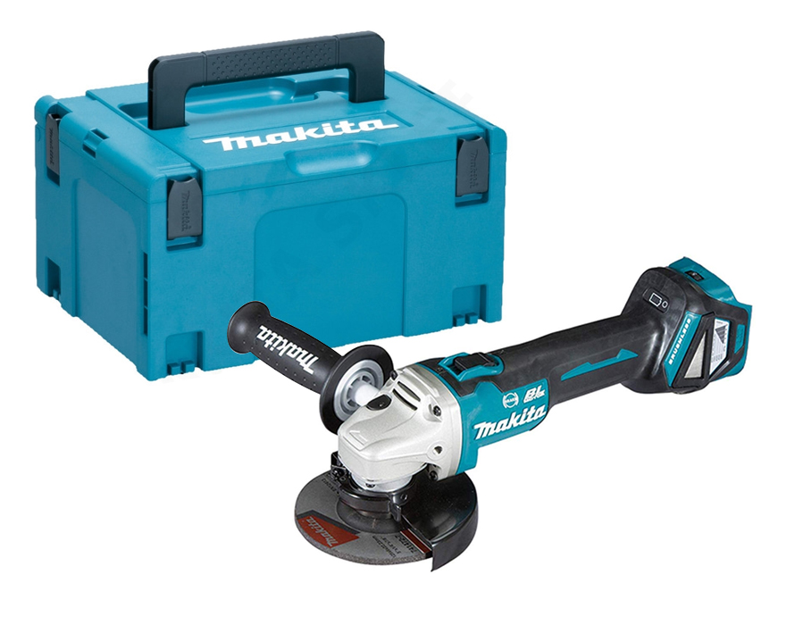 Makita SMERIGLIATRICE 18V DGA513ZJ SOLO CORPO MACCHINA E VALIGETTA