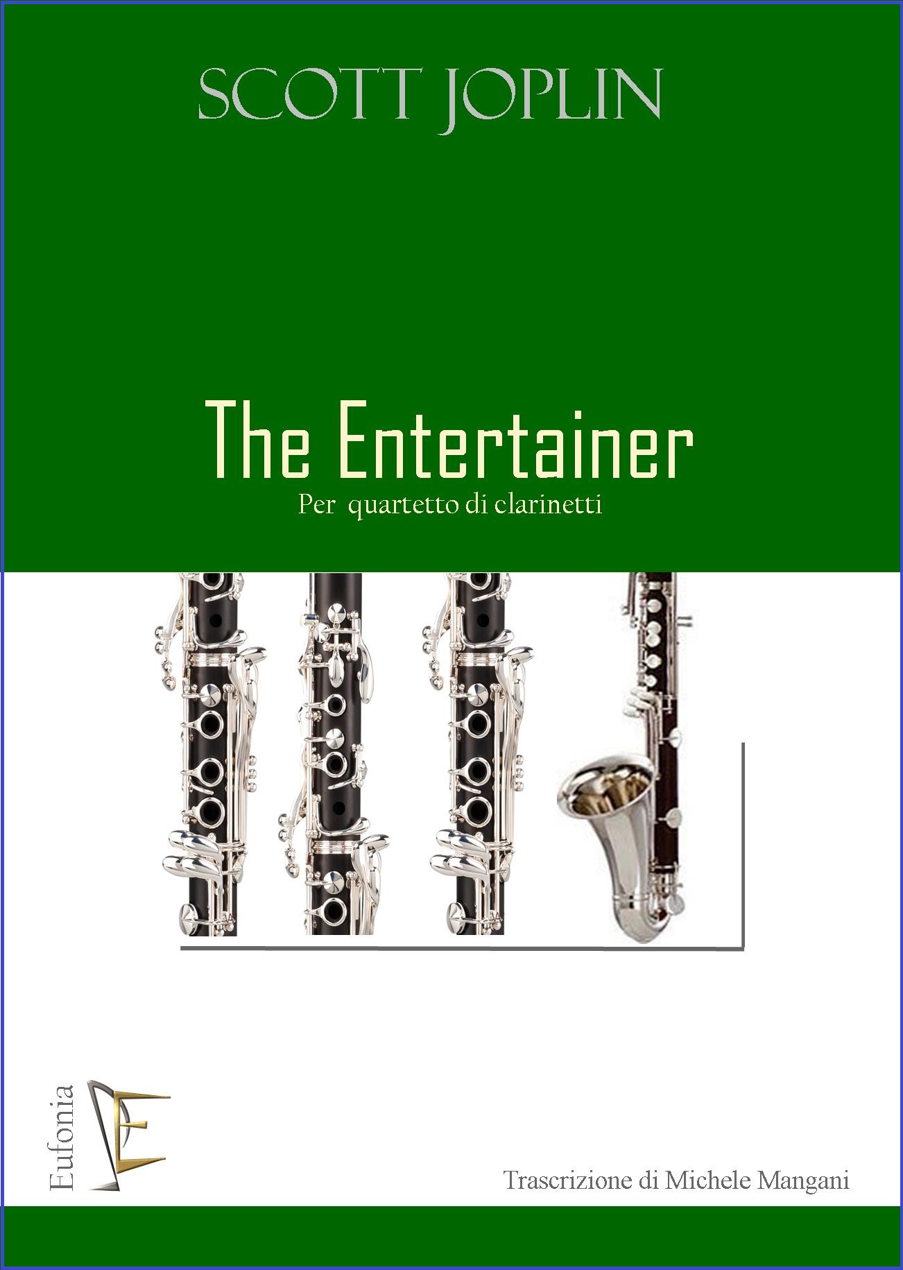 THE ENTERTAINER PER 4 CLARINETTI