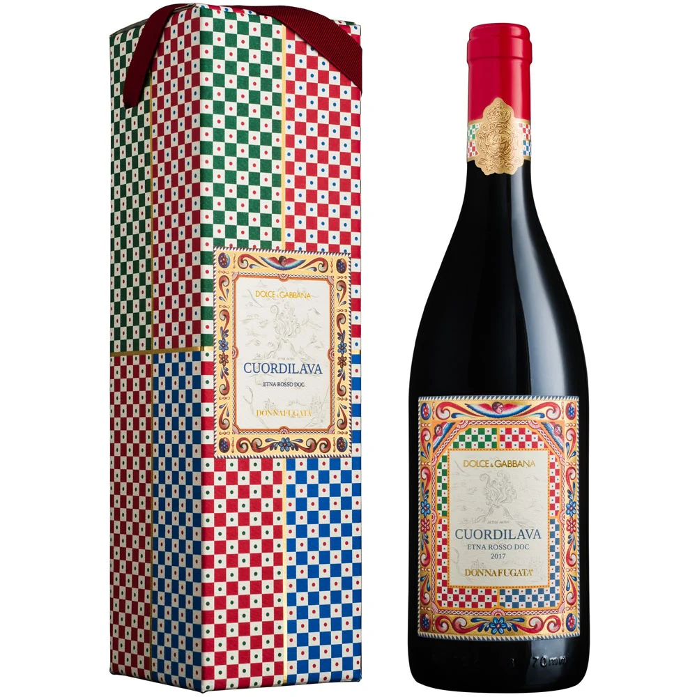 Vino Donnafugata Cuordilava Etna Rosso Dolce & Gabbana cl 75 Edizione Limitata - immagine 2