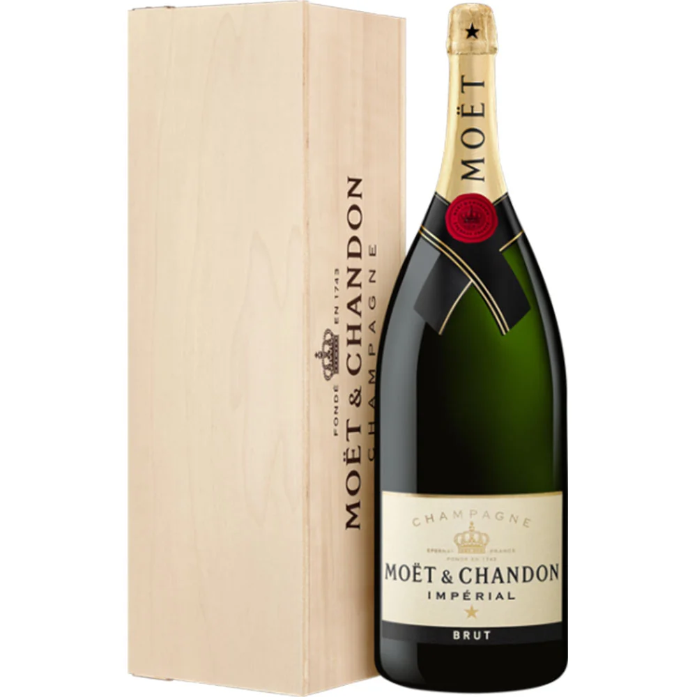 Champagne Moet & Chandon Imperial lt 6 Mathusalem Cassetta Di Legno - immagine 2