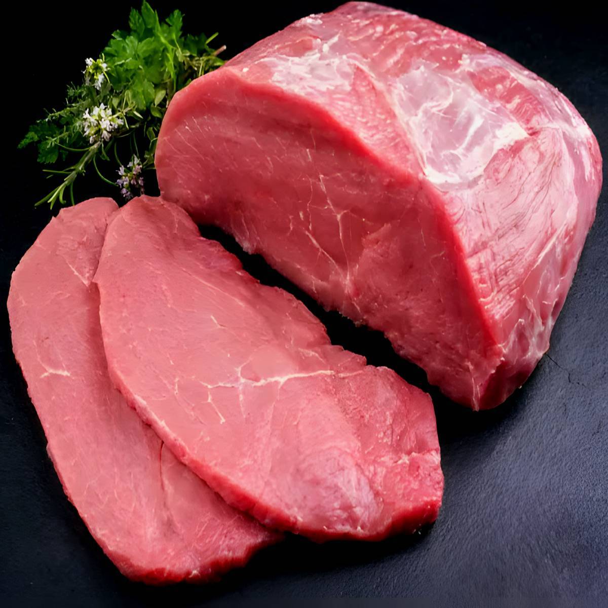 Lacerto (o Girello) a fette di carne Bovina Biologica