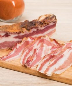 Pancetta affettata