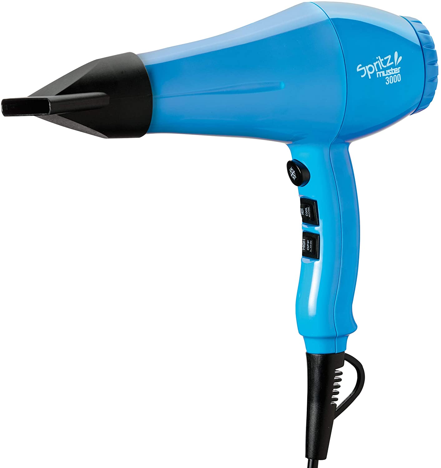 MUSTER ASCIUGACAPELLI PROFESSIONALE MUSTER 3000 COLORE AZZURRO - immagine 3