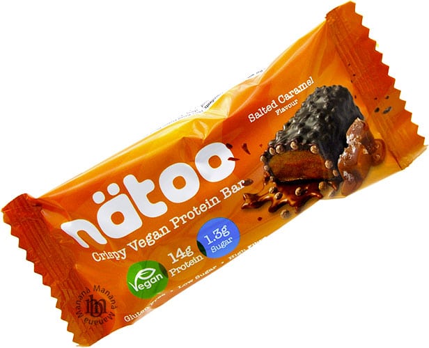 Nätoo Vegan Protein Bar Caramello Salato 50 g. - immagine 2