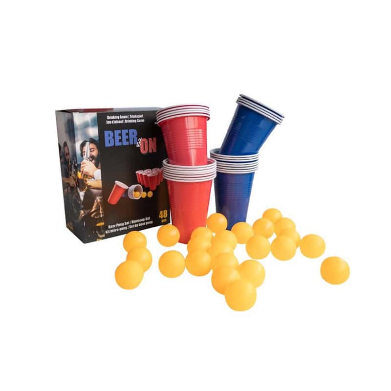 Gioco BeerPong – 24 bicchieri e 24 palline – Giochi per Bere - immagine 2