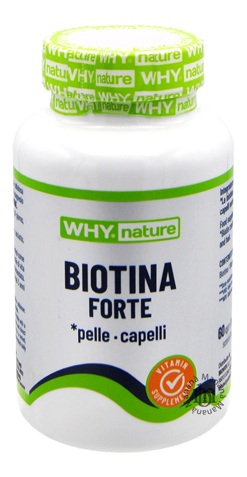 Why Nature Biotina Forte 60 CPR - immagine 2