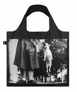 Borsa Shopper Loqi  (recycled) – “Elliott Erwitt – Dog Jumping”