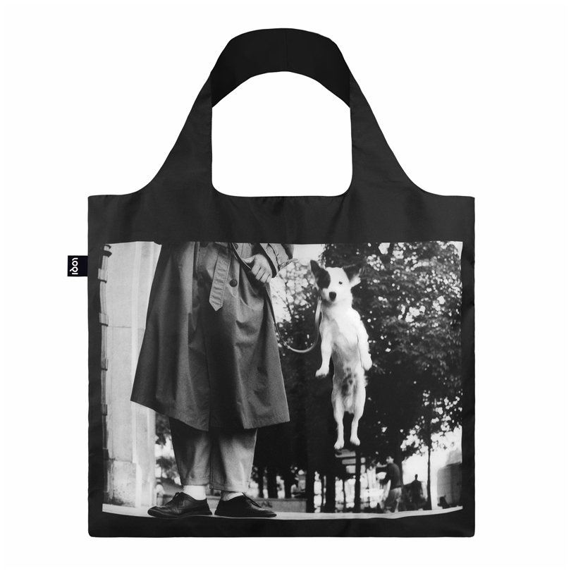 Borsa Shopper Loqi (recycled) – “Elliott Erwitt – Dog Jumping”