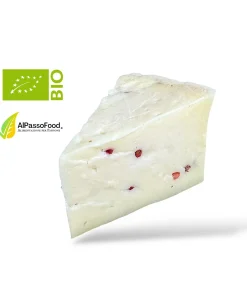 Caciotta al Pepe Rosa Biologico 200g