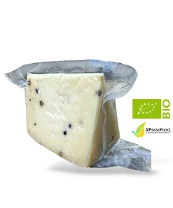 Caciotta al Pepe Nero Biologico 200g