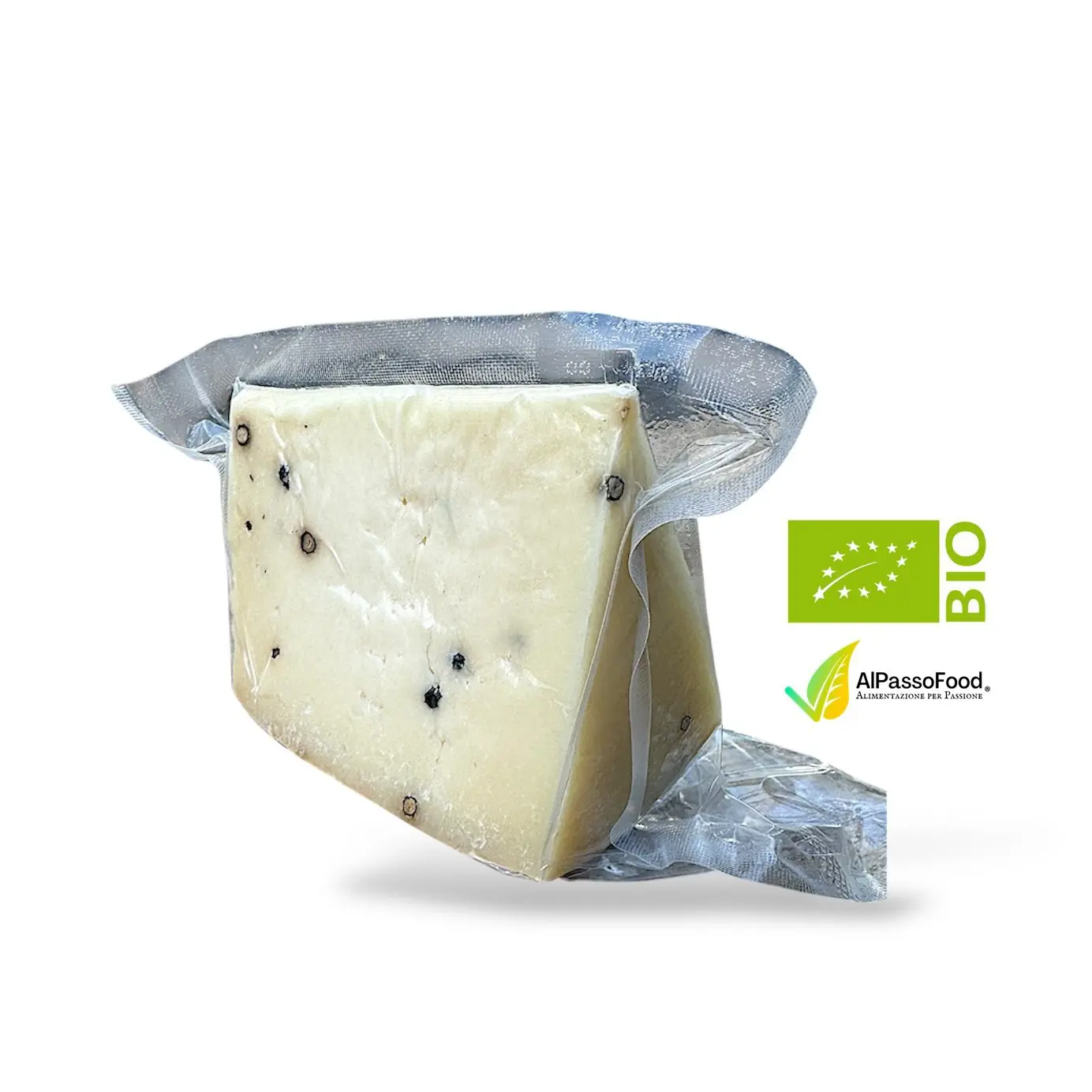 Caciotta al Pepe Nero Biologico 200g