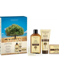 ATHENA’S L’ERBORISTICA ARGAN CONFEZIONE FIALE VISO OMEGA 3-6+OLIO CORPO+MOUSSE DOCCIA+SAPONE VEGETALE