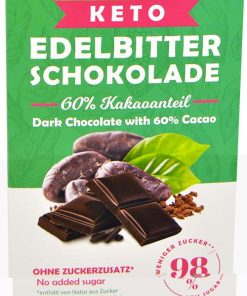 Simply Keto Cioccolato Fondente 60% Cacao 100 g.